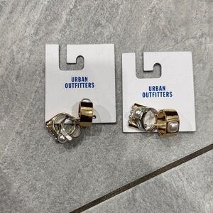 Urban Outfitters Mixed Metal Ring Set